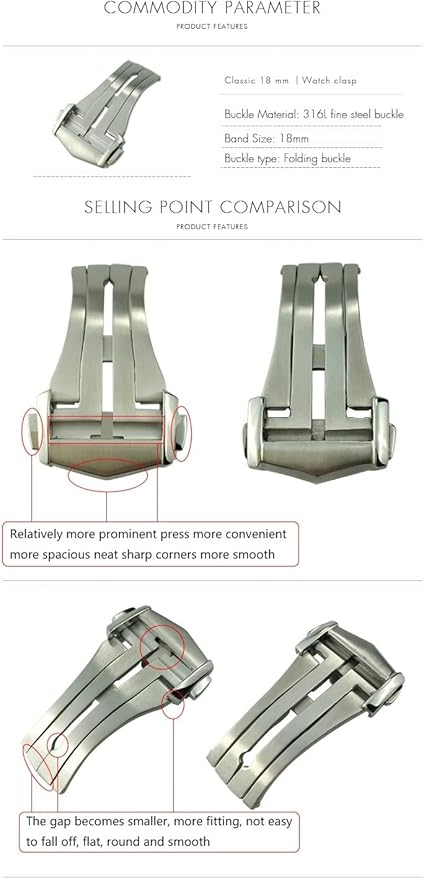 オメガ　レザーストラップ&ホールディングクラスプ　美品　20㎜/18㎜ OMEGA バックル付きレザー時計ストラップ 21mm、20mm、18mm